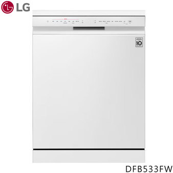 LG DFB533FW 四方洗蒸氣超潔凈洗碗機 雲朵白 QuadWash™ Steam  14人份