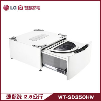 LG WT-SD250HW 迷你洗衣機 2.5kg MiniWash 加熱洗衣