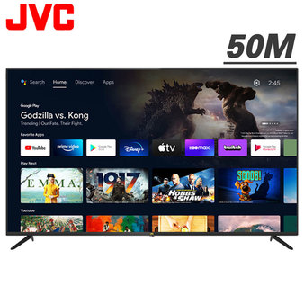 JVC 50M 50吋 Google 認證 4K UHD 液晶顯示器 貨到無安裝