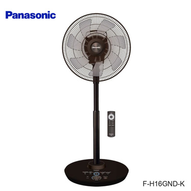 Panasonic 國際 F-H16GND-K 電風扇 16吋 DC直流馬達 新7枚扇 晶鑽棕