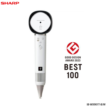 SHARP 夏普 IB-WX901T-W 四氣流水潤溫控吹風機 月光白 自動除菌離子