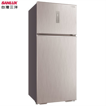 SANLUX 台灣三洋 SR-V480B 480L 直流變頻雙門電冰箱 一級能效