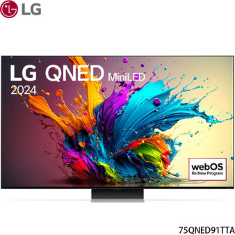 LG 75QNED91TTA 75吋 QNED MiniLED 量子奈米 4K AI 語音物聯網 