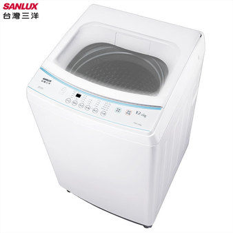 SANLUX 台灣三洋 ASW-125MD 單槽洗衣機 12.5kg 洗衣智慧洗淨 八大獨立行程