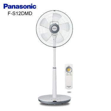 Panasonic 國際 F-S12DMD 電風扇 12吋 DC直流馬達 新5枚扇 閃耀銀
