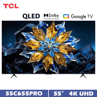 TCL 55C655PRO 55吋 量子智能連網液晶顯示器 QLED Google TV