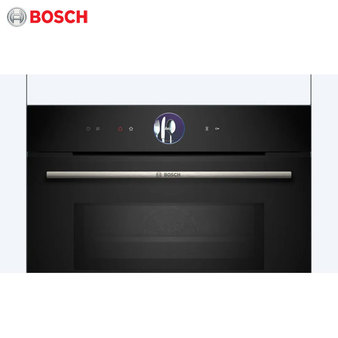 BOSCH 博世 CMG7361B1 精巧型嵌入式微波烤箱 45L 極致黑 貨到無安裝