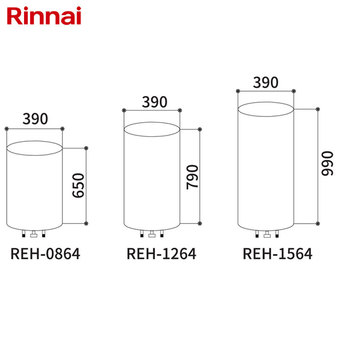 林內 REH-0864 儲熱式8加侖電熱水器 不銹鋼內膽 壁掛系列 安裝與拆除舊機另計