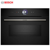 BOSCH 博世 CMG7361B1 精巧型嵌入式微波烤箱 45L 極致黑 貨到無安裝