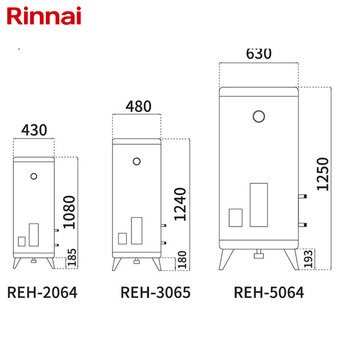 林內 REH-2064 儲熱式20加侖電熱水器 不銹鋼內膽 落地系列 安裝與拆除舊機另計