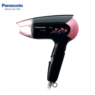 Panasonic 國際 EH-ND24 輕巧型 速乾 吹風機 黑色