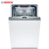 BOSCH 博世 SPV4IMX00X 全嵌式洗碗機 10人份 45cm寬 含基本安裝 需自備門板