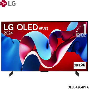 LG OLED42C4PTA 42吋 OLED evo 4K AI 語音物聯網 C4 極緻系列 