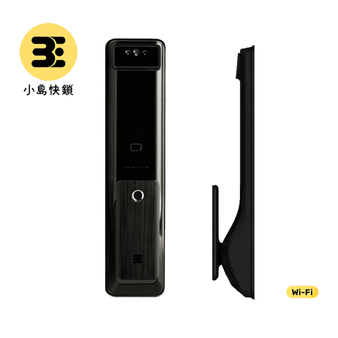 3E 小島快鎖 T9 人臉辨識電子鎖 WIFI版 (黑款)