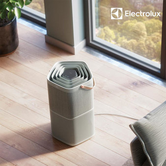 Electrolux 伊萊克斯 PA91-406GY 空氣清淨機 高效能抗菌 淺灰