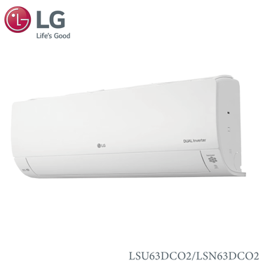 樂金 LG LSU63DCO2 10坪適用 旗艦型 WiFi雙迴轉變頻冷專空調冷氣 LSN63DCO2