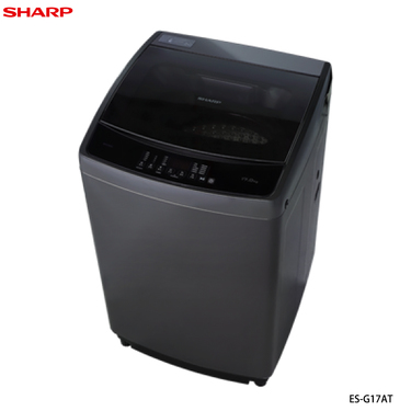 SHARP 夏普 ES-G17AT 洗衣機 17kg 鑽石內槽 AG+ ION銀離子抗菌迴轉盤/過濾盒